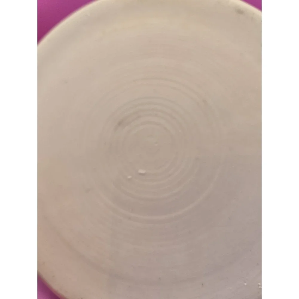 Candle Holder  Ceramic , Hand Thrown.  2 Piece Glazed Finish.‎